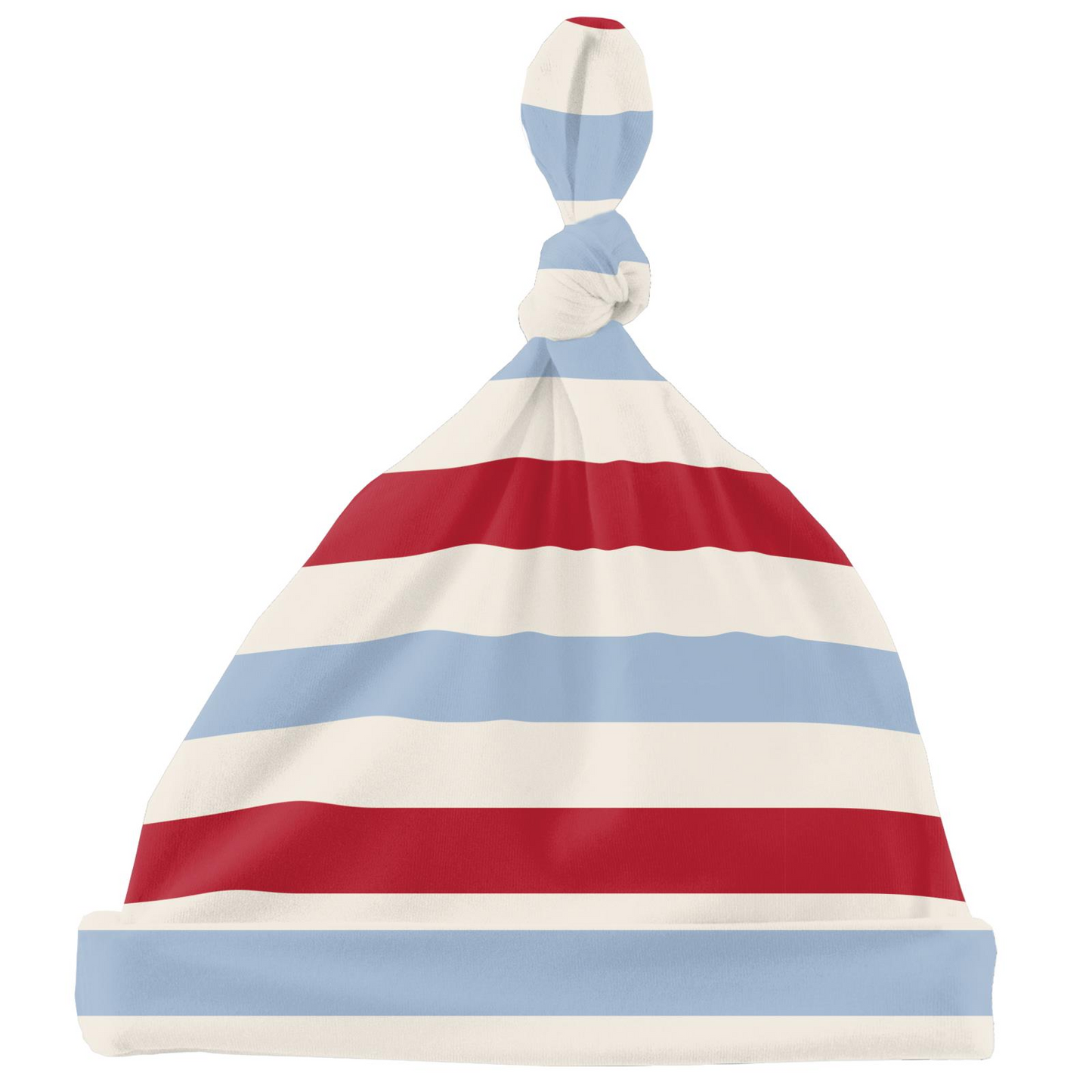 Kickee Pants Knot Hat Anniversary Balloon Stripe