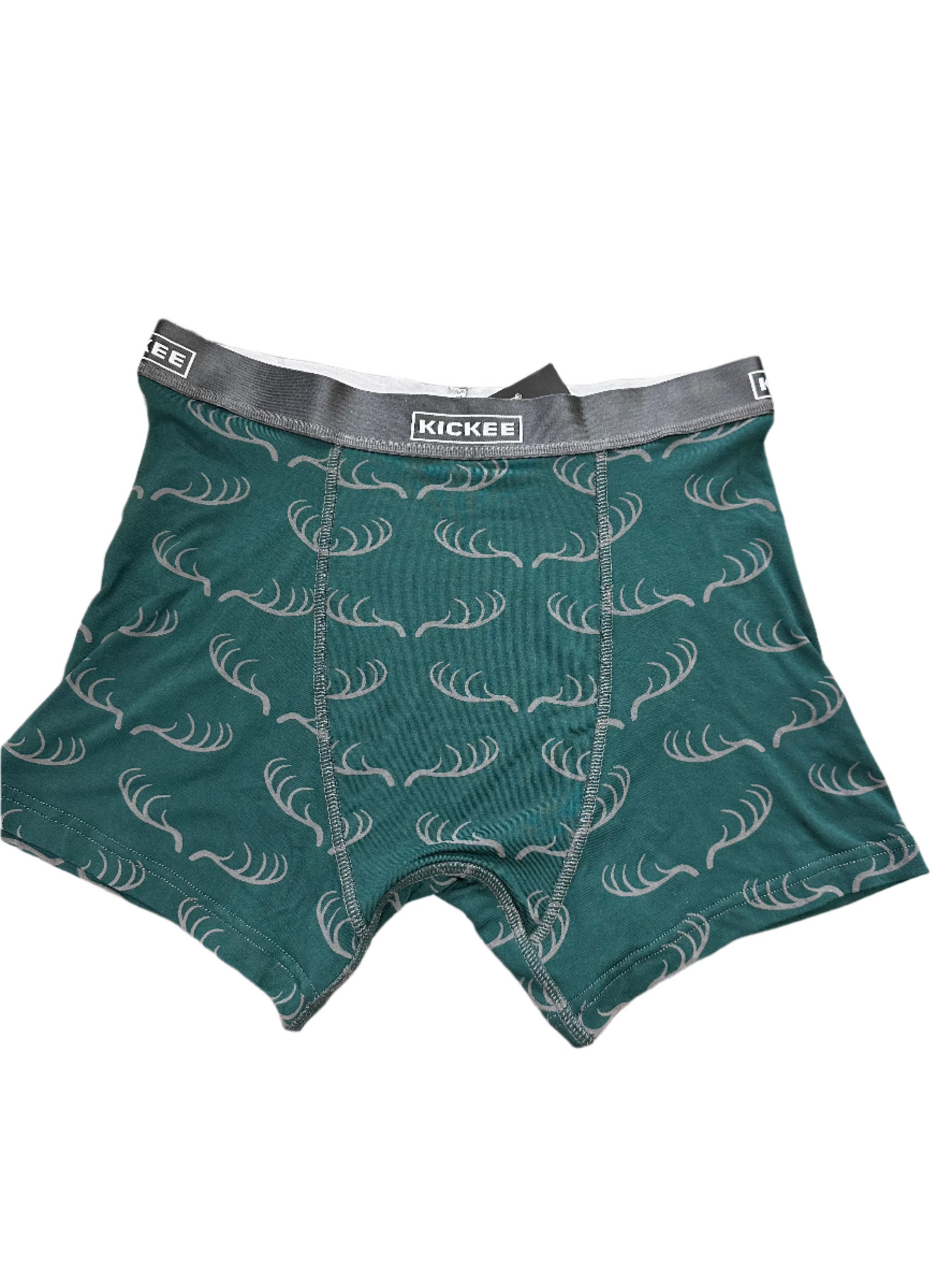 Kickee Pants Men Boxer Briefs Pine Deer Rack