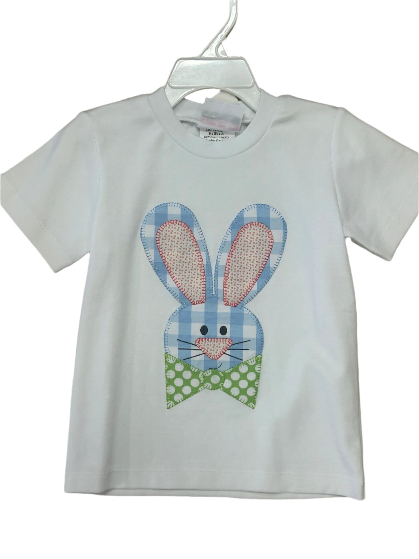 Natalie Grant White Tee w/ Bunny Applique