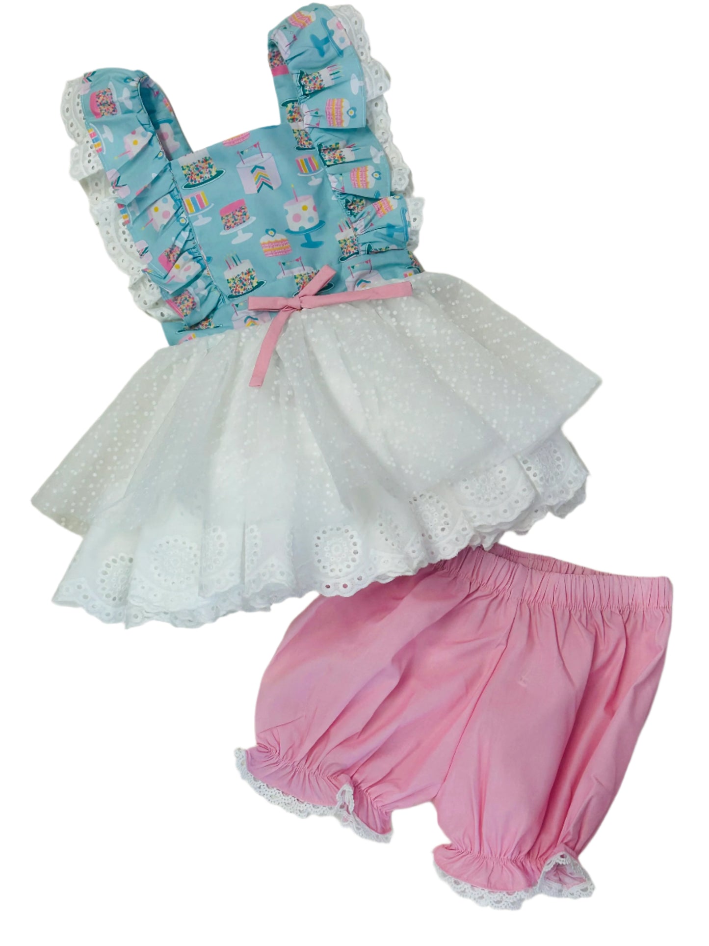 Be Girl Dress Birthday Cake w/ Bloomers