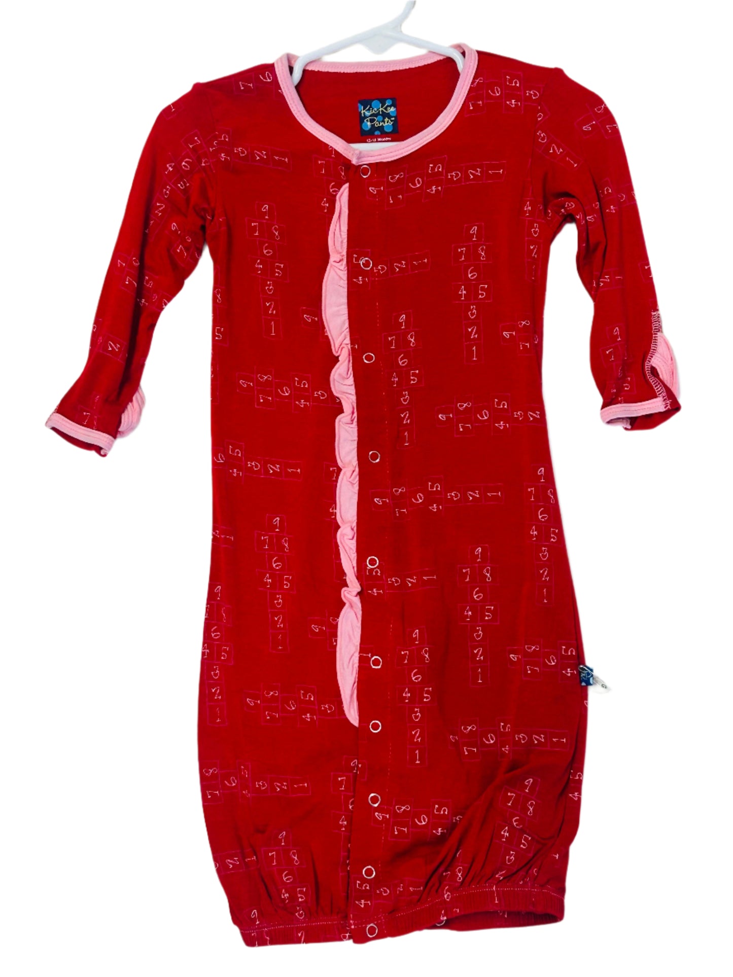 Kickee Pants Layette Converter Gown Balloon Hopscotch