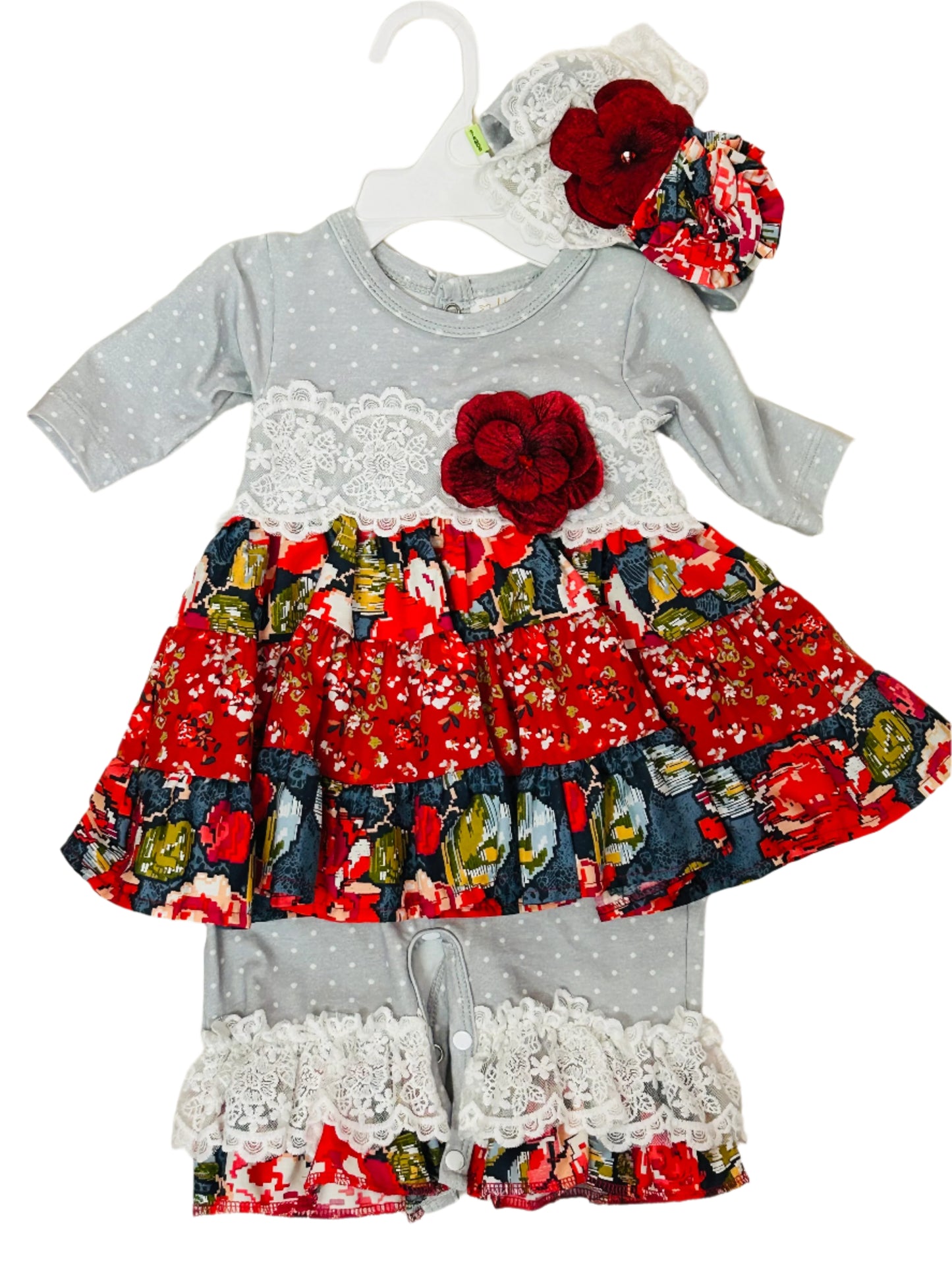 Haute Baby Coverall Autumn Bloom