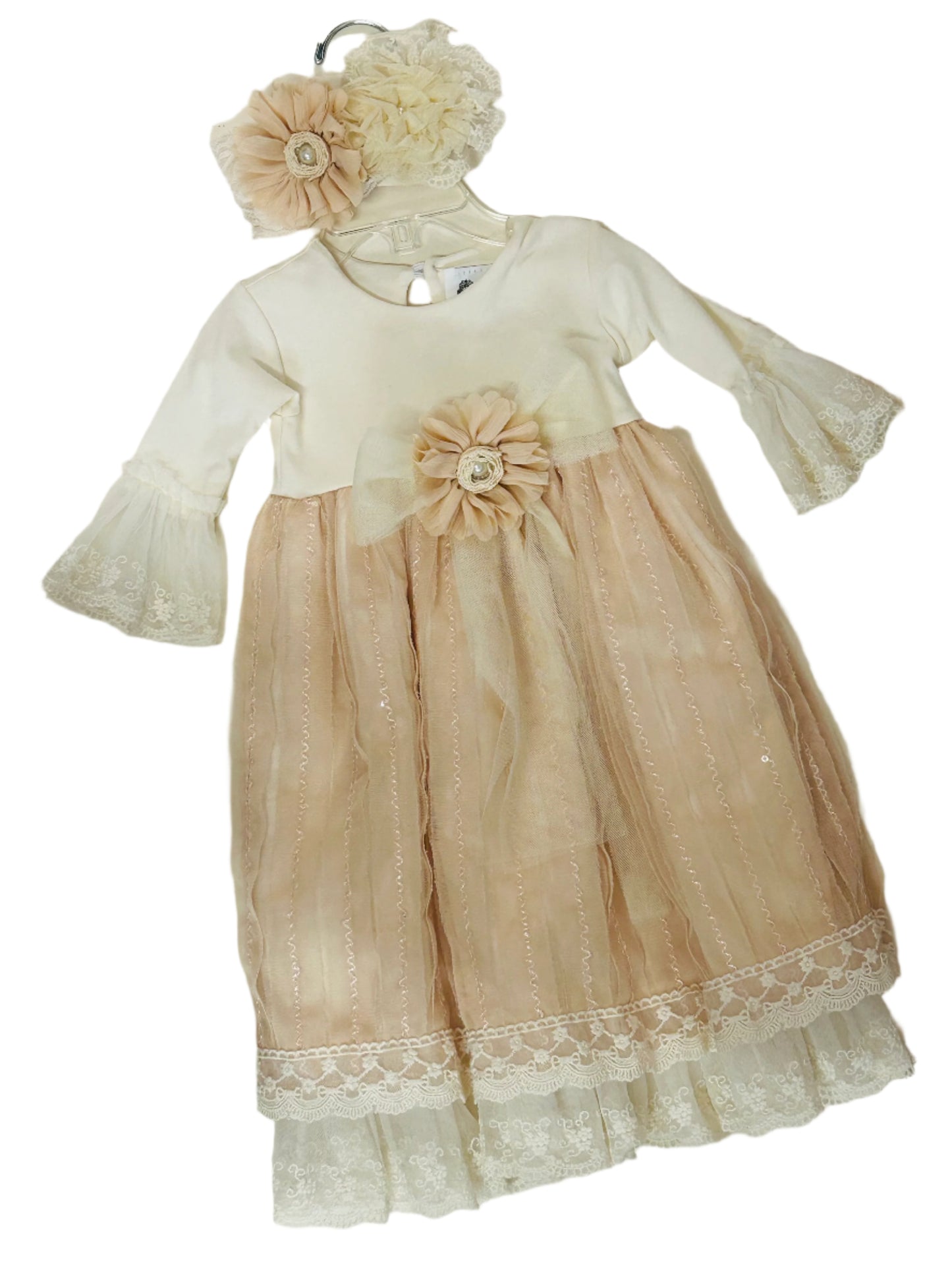 Frilly Frocks Cream Gown Clementine