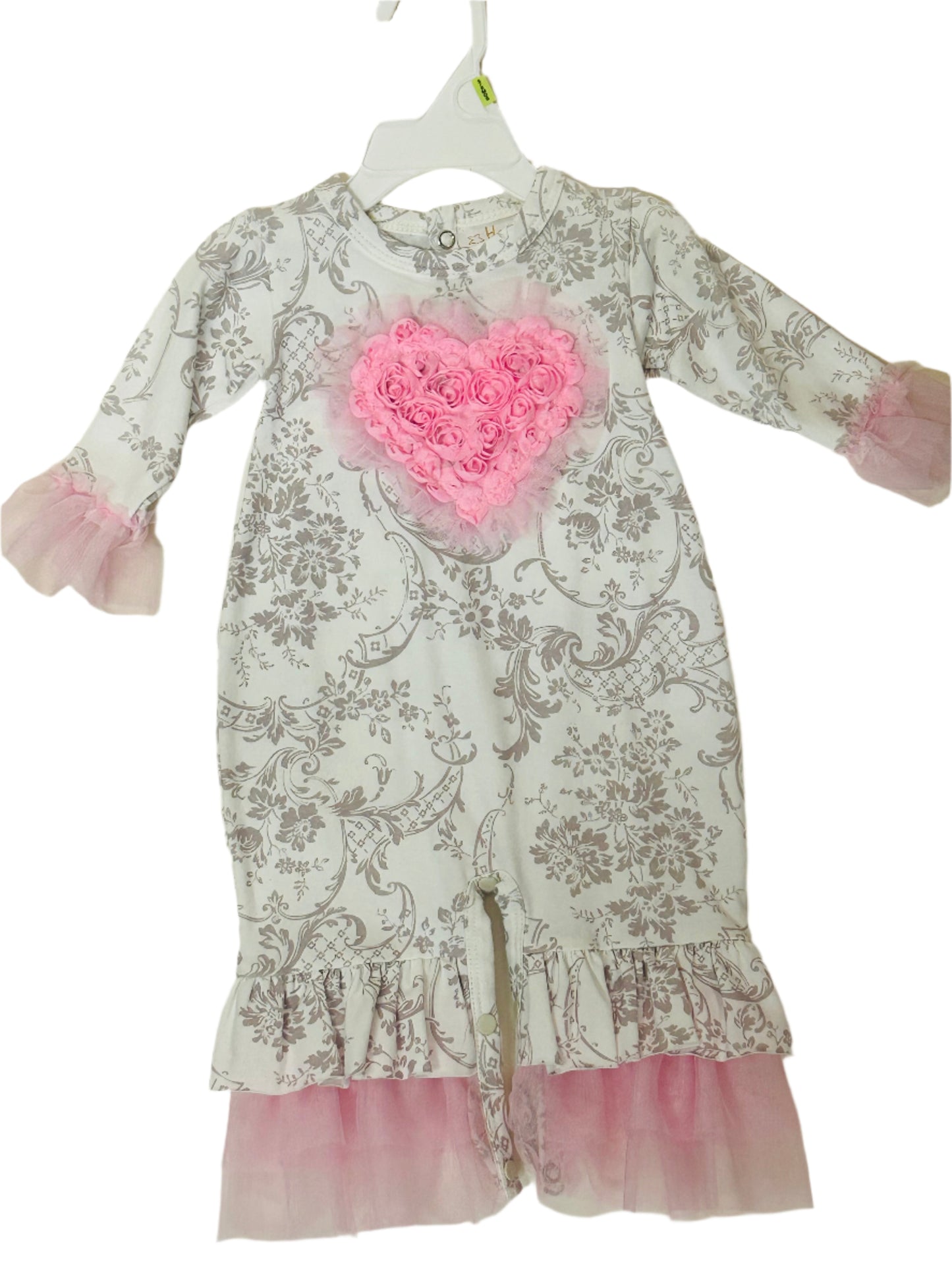 Haute Baby Coverall Hugs N Kisses