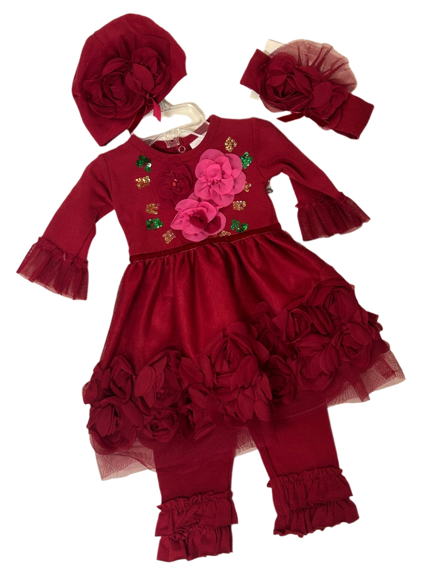 Haute Baby 2pc pant set Avery Sparkle