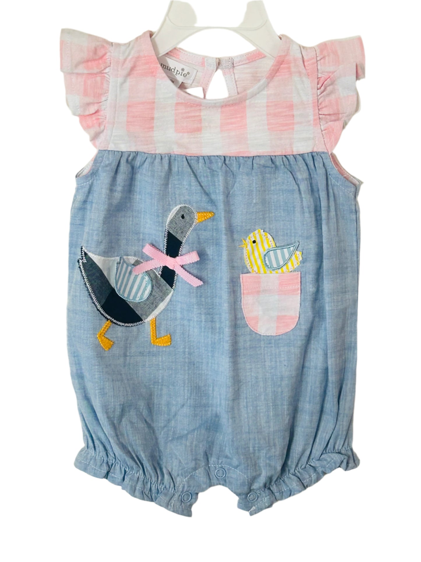 Mudpie Goose Bubble Romper