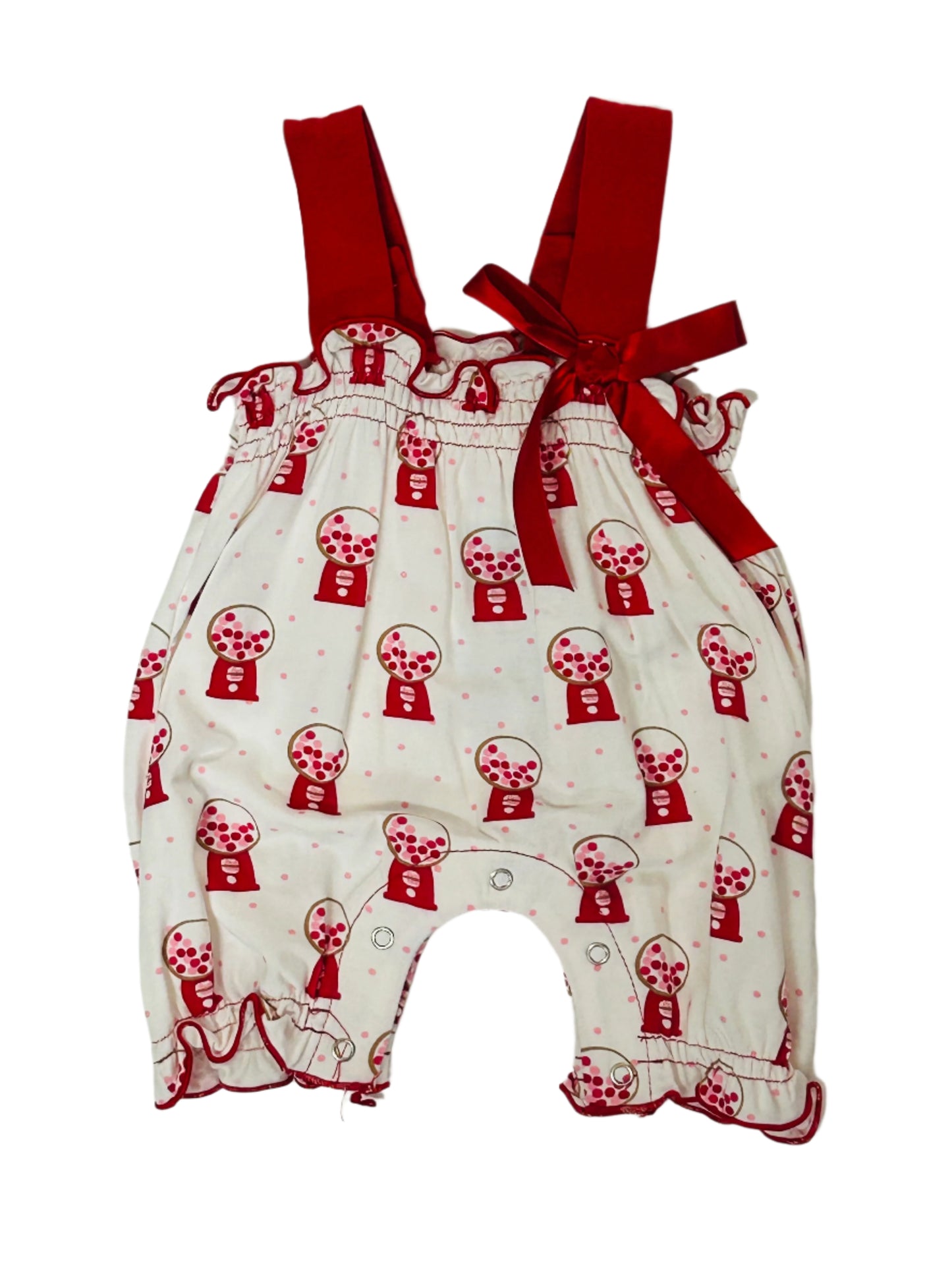 Kickee Pants Romper Natural Gumball Machine