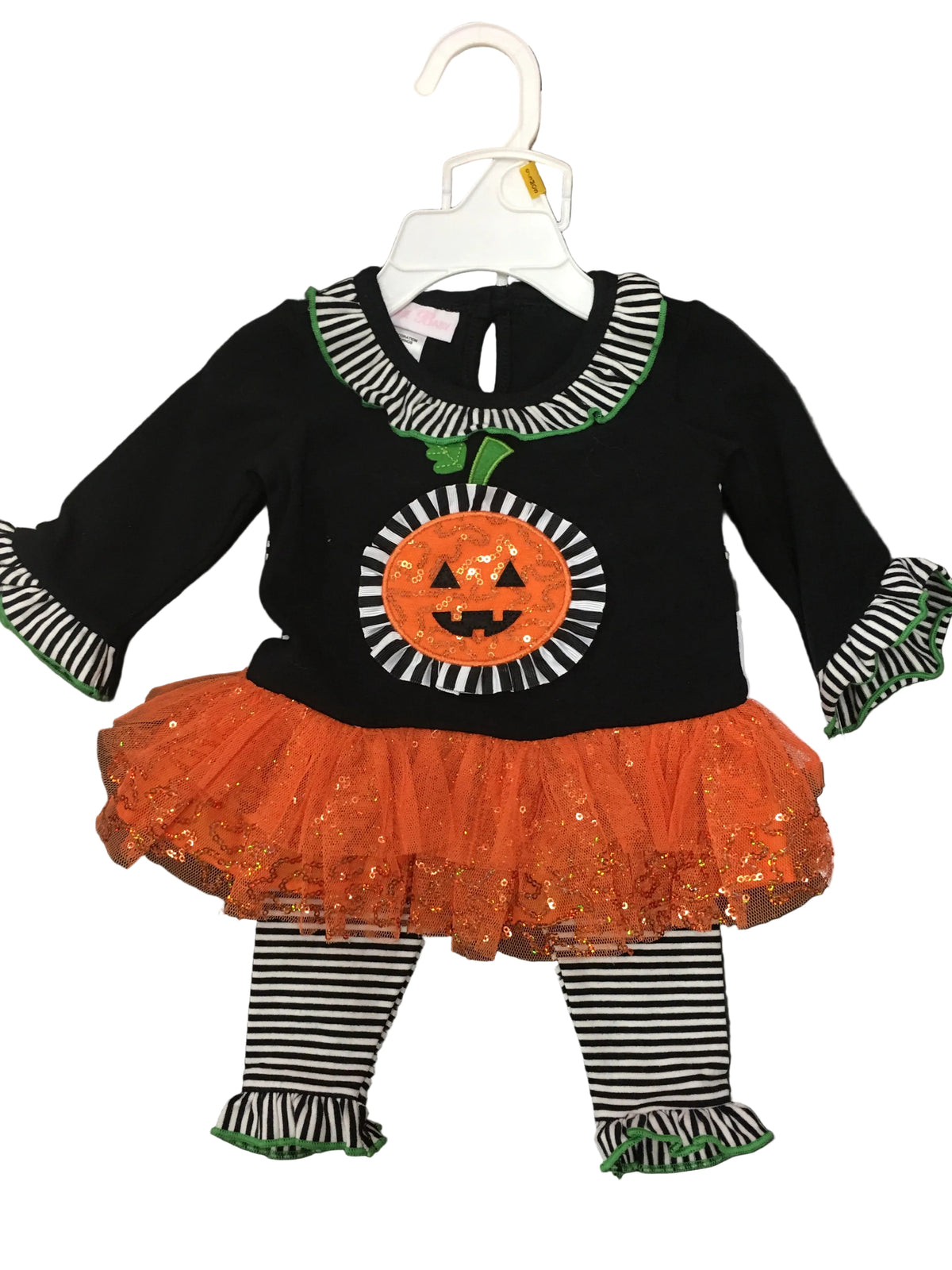 Bonnie Baby B00062-PL BLK Halloween Pant set