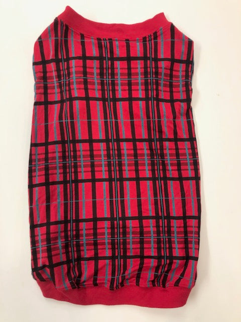Kickee Pants Dog Tee Christmas Plaid