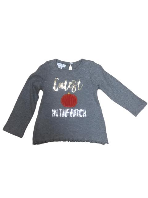 Mudpie L/S Shirt Cutest Pumpkin