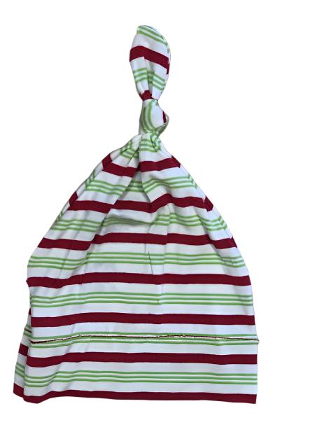 Kickee Pants Knot Hat 2020 Candy Cane Stripe