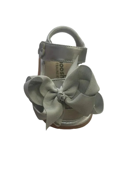 Mooshu Trainer Squeaker Sandal Silver