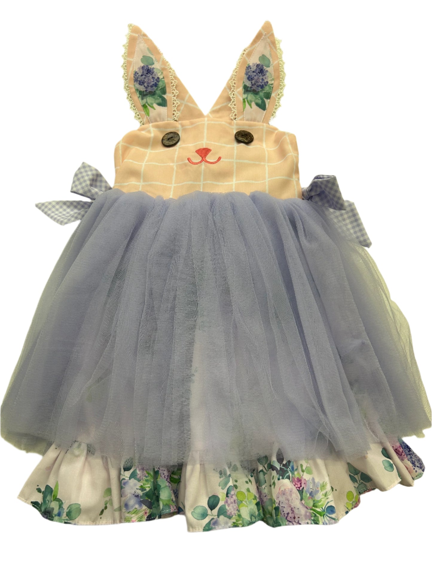 Be Girl Layla Dress Purple/Peach Bunny