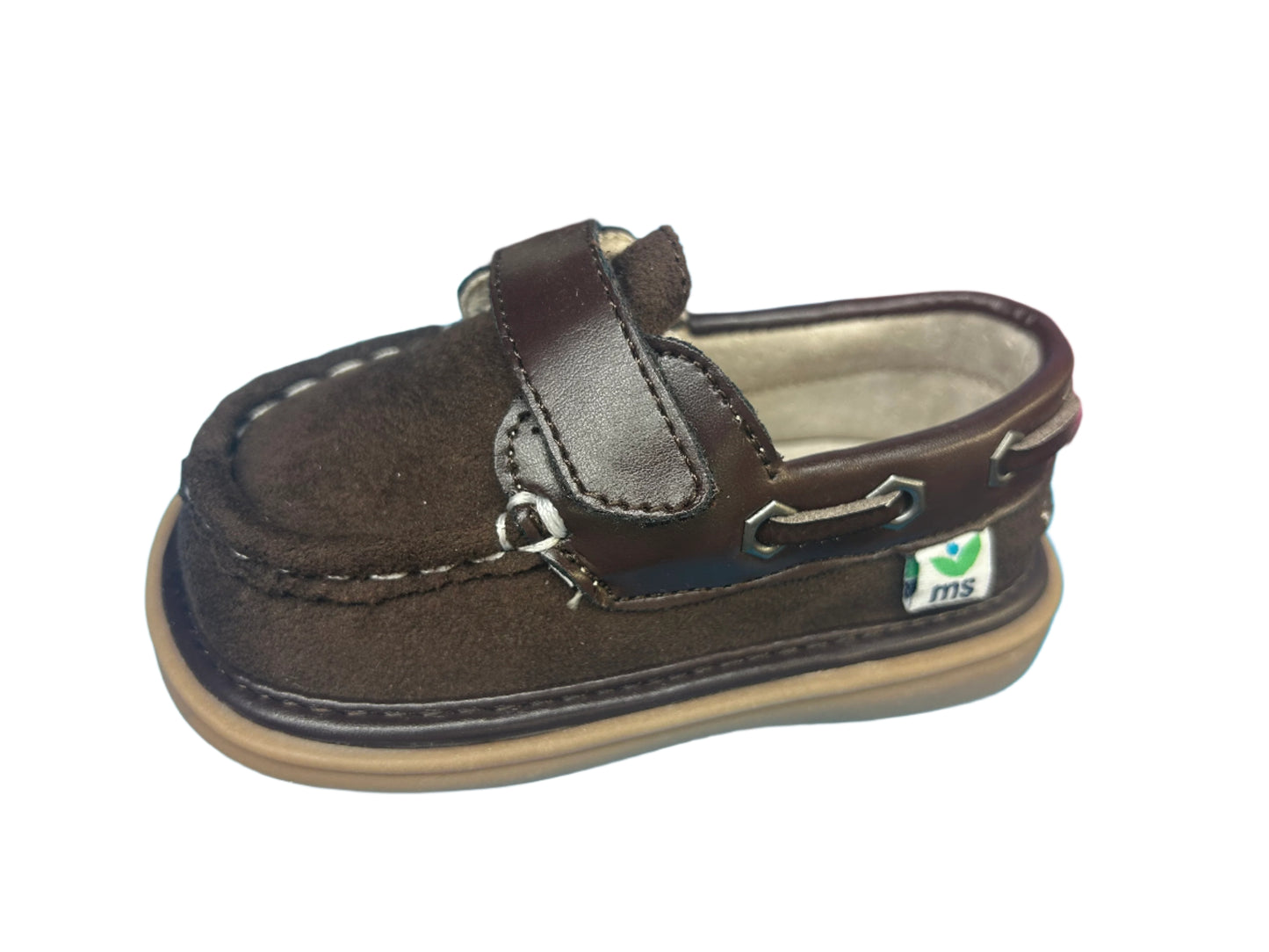 Mooshu Trainer Squeaker Loafer Chocolate