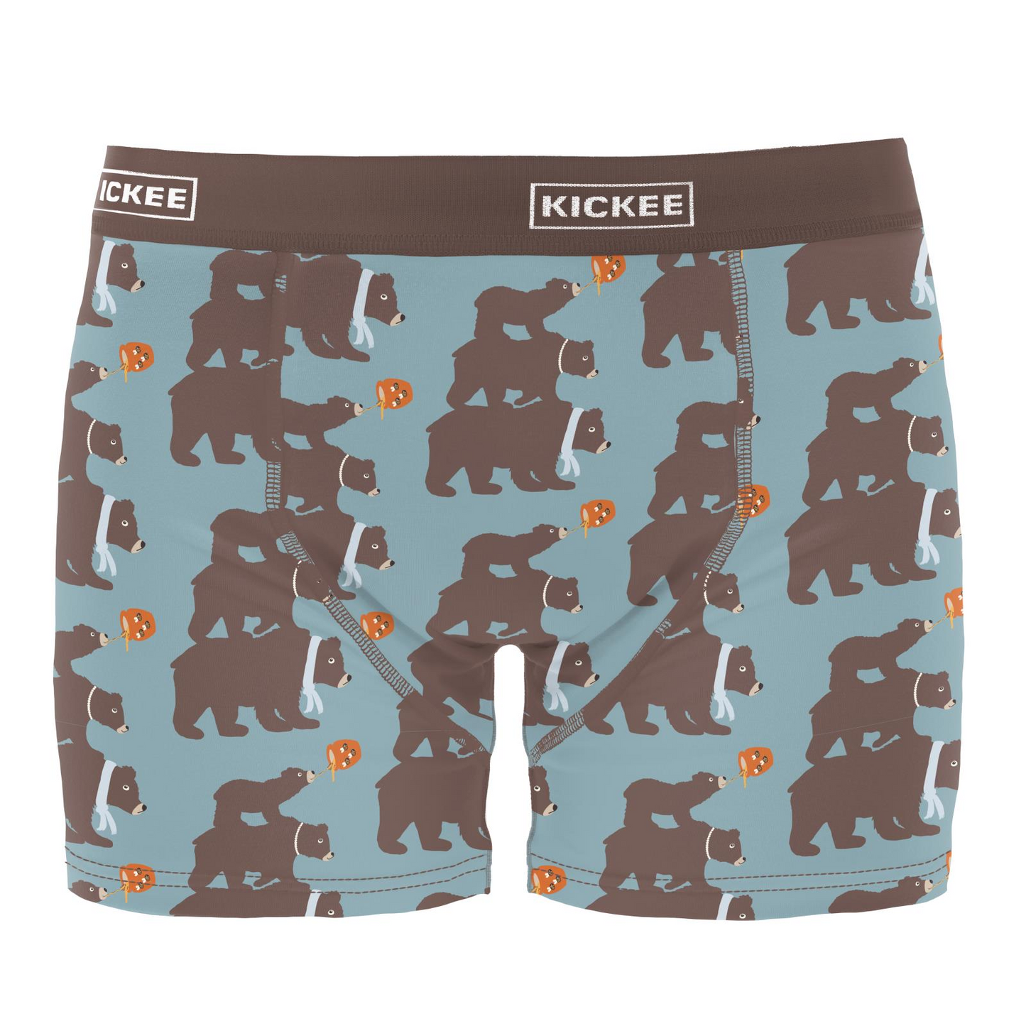 Kickee Pants Men Boxer Brief Stormy Sea Three Naughty Bears