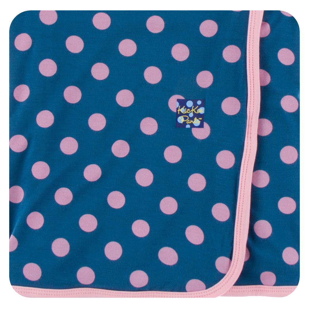 Kickee pants Swaddle Blanket Twilight Dot