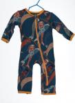Kickee Pants Boy Coverall w/ Zipper Oasis Koinobori