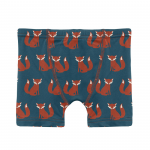 Kickee Pants Boy Boxer Brief Peacock Fox