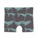 Kickee Pants Boy Boxer Brief Rain Whale