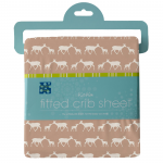 Kickee Pants Crib Sheet Doe and Fawn