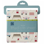 Kickee Pants Crib Sheet Natural camping