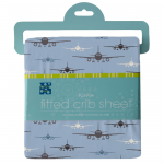 Kickee Pants Crib Sheet Pond Airplanes