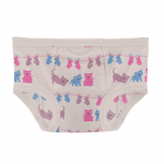 Kickee Pants Girl Training Underwear Print Latte 3 Little Kittens