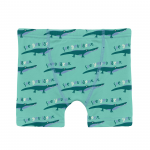 Kickee Pants Boy Boxer Brief Glass Later Alligator