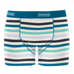 Kickee Pants Men Boxer Brief Little Boy Blue Stripe