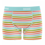 Kickee Pants Men Boxer Brief Beach Day Stripe
