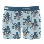 Kickee Pants Men Boxer Brief Spring Sky Octopus