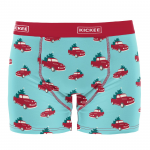 Kickee Pants Men Boxer Brief Iceberg Trucks and Trees