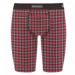 Kickee Pants Men Long Boxer Brief w/top fly 90's Plaid