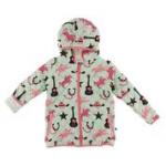 Kickee Pants Quilted Jacket w/ Sherpa Lined Hood Pistachio Cowboy