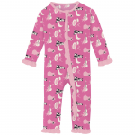 Kickee Pants Girl Ruffle Coverall w/2way Zipper Tulip Hey Diddle Diddle