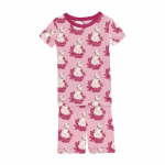 Kickee Pants Girl S/S Pajama Set w/ Shorts Cake Pop Thumbelina