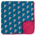 Kickee Pants Toddler Blanket Seaport Pizza Slices
