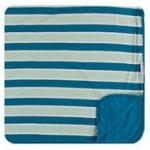 Kickee Pants Toddler Blanket Seaside Cafe Stripe