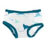 Kickee Pants Boy Training Underwear Print Natural Manta Ray