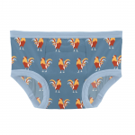 Kickee Pants Boy Training Underwear Print Parisian Rooster
