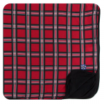 Kickee Pants Throw Blanket Double Layer Christmas Plaid 2019