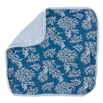 Kickee Pants Lovey Twilight Coral Fans
