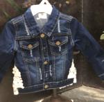 M.L. Kids Denim Jacket w/ Lace Back