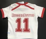 Rugged Butts Boy S/S Shirt White w/ MVP Applique