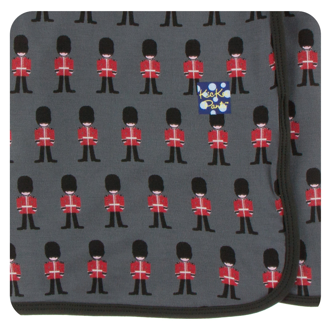 Kickee Pants Swaddle Blanket Queens Guard