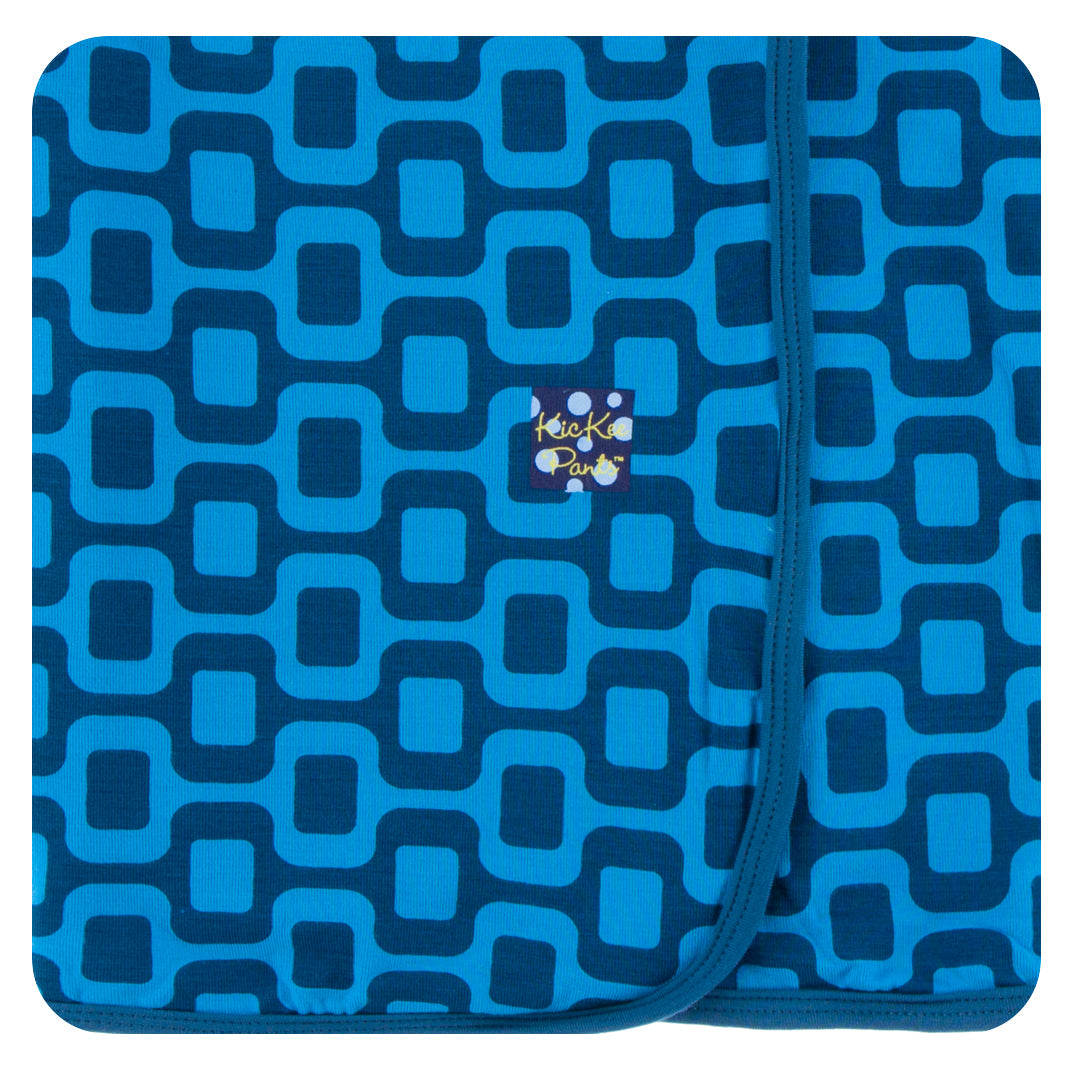 Kickee Pants Swaddle Blanket Ipanema