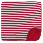 Kickee Pants Toddler Blanket Candy Cane Stripe 2019