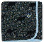 Kickee Pants Toddler Blanket Midnight Kangaroo