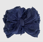 In Awe Ruffle Headband Navy