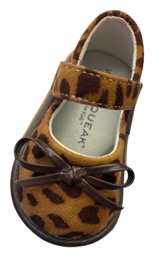 Wee Squeak Leopard Mary Jane